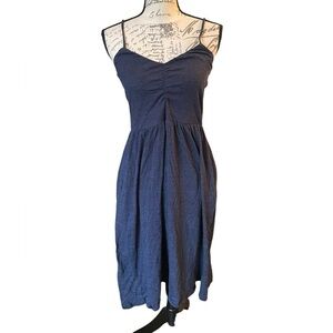 Chasor gray vintage wash sun dress size medium NWT